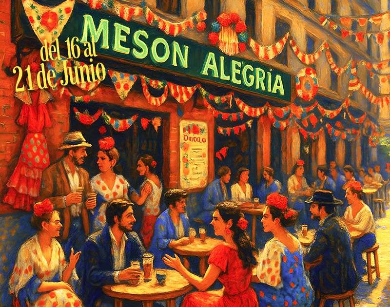 Gran Festival Mesón Alegría, Feria del Corpus de Granada 2025 Gran Festival Mesón Alegría, Feria del Corpus Granada 2025